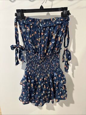 BLUE LIFE Ballerina Floral Romper